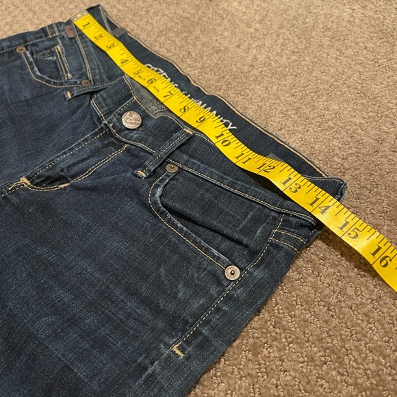 Citizens of Humanity Dark Wash Straight Leg Jeans - Picture 7 of 13